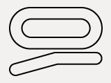 Straight & bent link (MED)