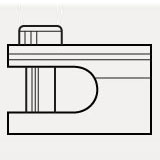 Fork - LRG pin (16mm diameter)