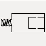 Adapter M12 to M20 thread