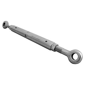 1 3/8" stainless steel turnbuckle eye/ eye